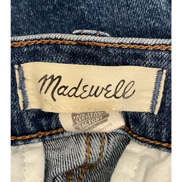 Madewell The '90s Straight Utility Jean in Densmore Wash Size 28 Tomboy Chic Y2K - Picture 13 of 16